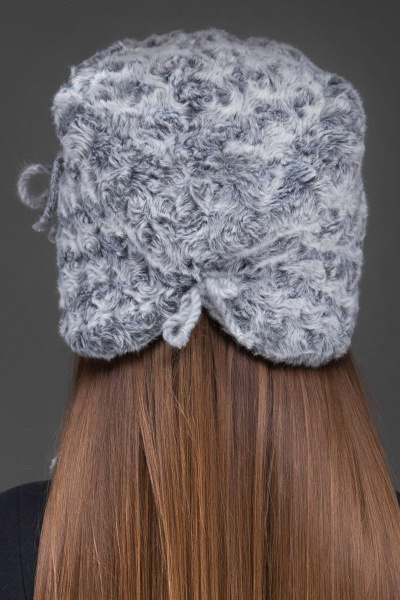 Шапка Зима Фэшн 011-3-12 серый_под_каракуль - фото 5