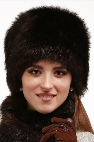 Шапка Зима Фэшн 011-4-20 коричневый_под_медведя - фото 4