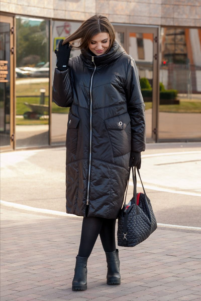 Пальто Lady Secret 6275 черный - фото 1