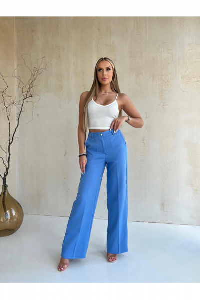 Брюки Nika.PL 0401703 синий - фото 1