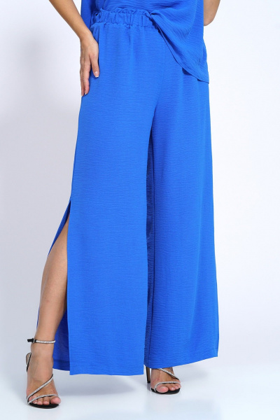 Блуза, брюки Пинск-Стиль 156 синий - фото 9