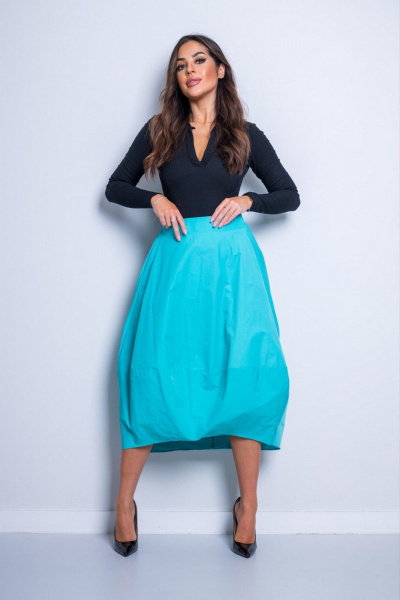 Юбка Nika.PL 0504401 бирюзовый - фото 1