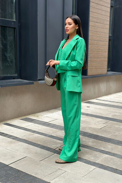 Жакет THE.WOMAN 0166 зеленый - фото 2