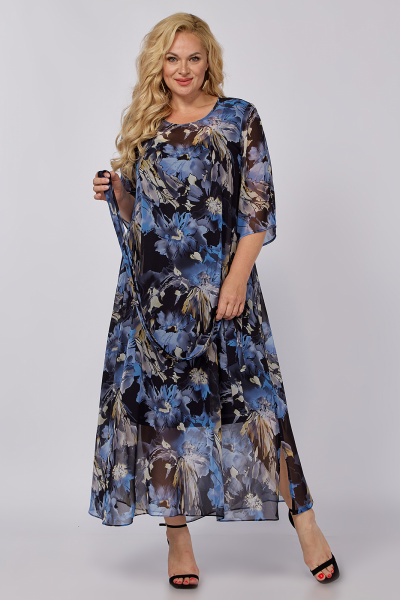 Платье Algranda А3985-c - фото 4