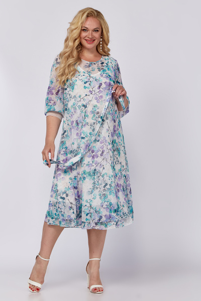 Платье Algranda А3986-4 - фото 4