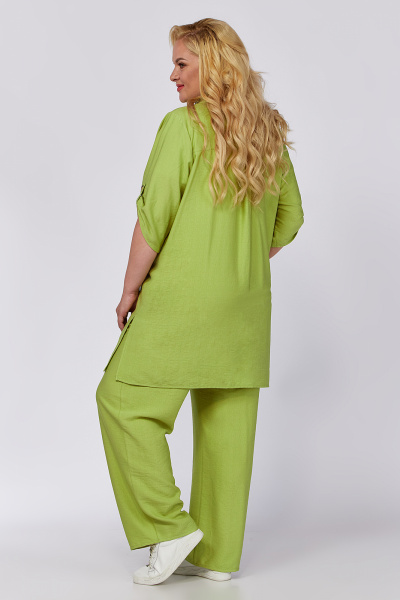 Блуза, брошь, рубашка Algranda А3994-2 - фото 7