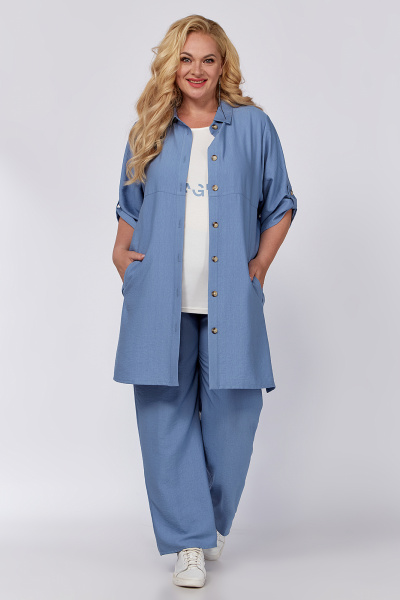 Блуза, брюки, кардиган Algranda А3994-5 - фото 1