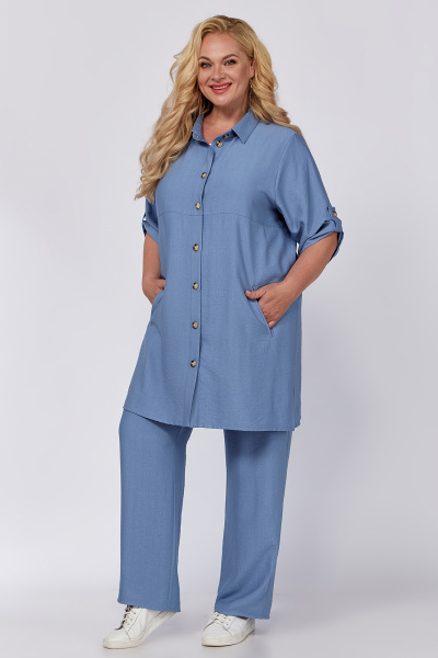 Блуза, брюки, кардиган Algranda А3994-5 - фото 10