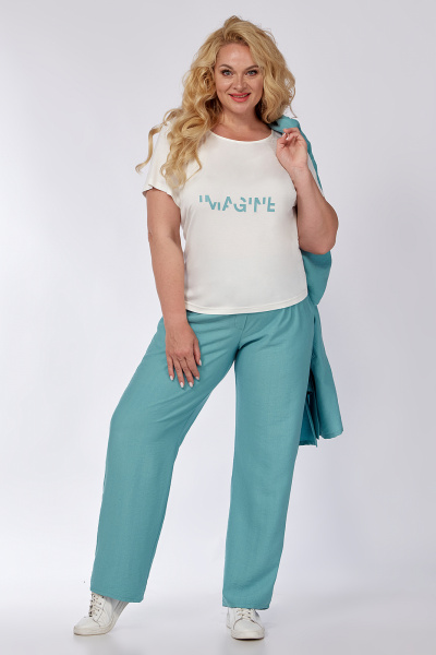 Блуза, брюки, кардиган Algranda А3994-с - фото 2