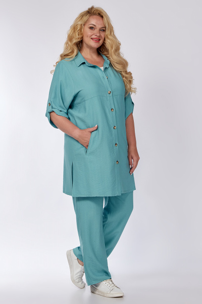 Блуза, брюки, кардиган Algranda А3994-с - фото 10