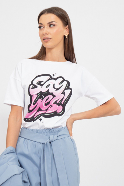 Круглогодичная спортивная футболка с принтом Kivviwear 4026.155 - фото 1