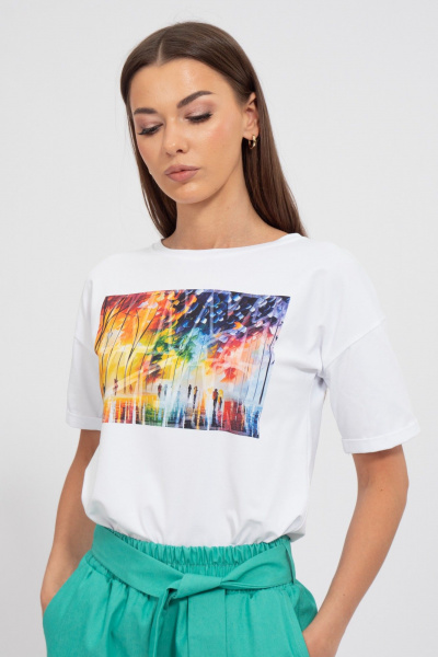 Круглогодичная спортивная футболка с принтом Kivviwear 4026.157 - фото 1