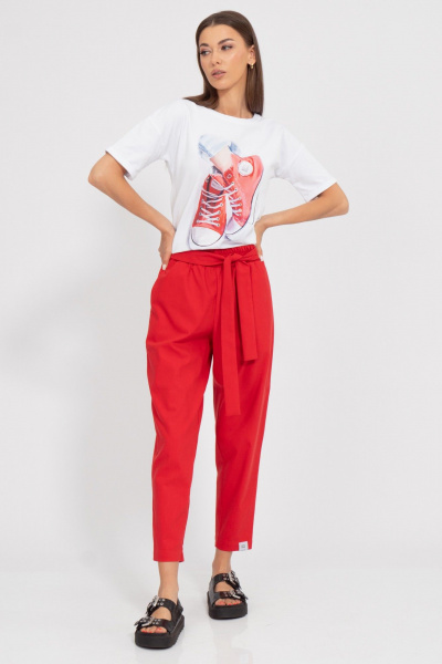 Круглогодичная спортивная футболка с принтом Kivviwear 4026.158 - фото 4