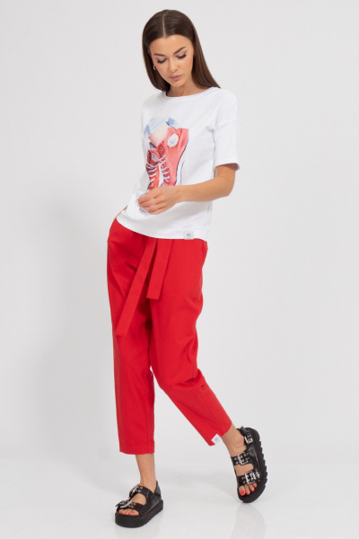 Круглогодичная спортивная футболка с принтом Kivviwear 4026.158 - фото 2