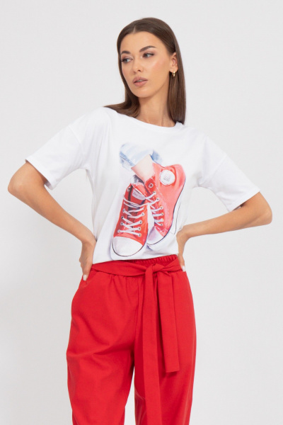 Круглогодичная спортивная футболка с принтом Kivviwear 4026.158 - фото 1