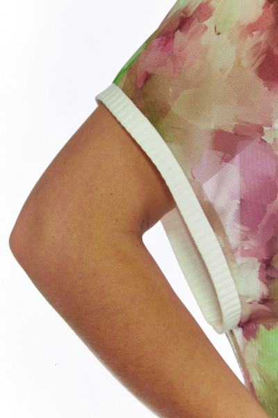 Комплект летних свободных брюк, топа и туники из текстиля Jurimex 3146 - фото 5