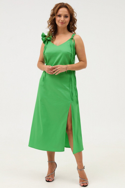 Летнее платье-сарафан полуприлегающее с рюшами Angelina & Сompany 1101 - фото 8