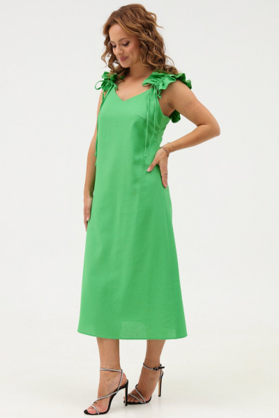 Летнее платье-сарафан с бретелями и рюшей Angelina & Сompany 1105 - фото 9