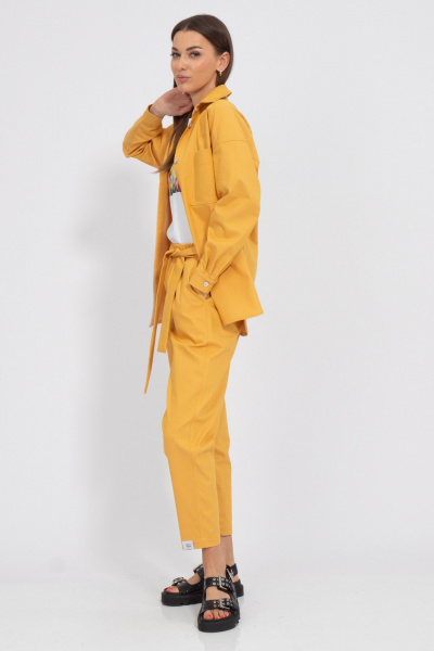 Летние джинсовые брюки и жилет свободного кроя Kivviwear 4101.29 - фото 5