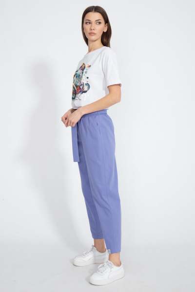 Брюки спортивные, свободные из джинса и хлопка Kivviwear 4101.11 - фото 2