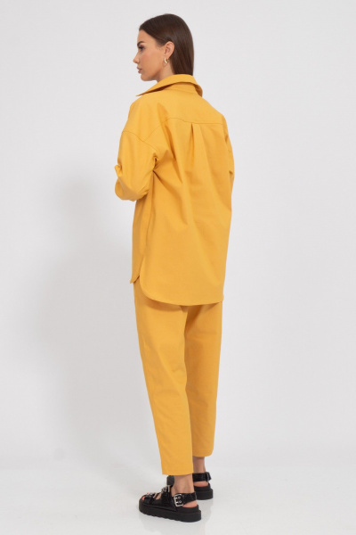 Брюки и рубашка из джинса с хлопком для летних образов Kivviwear 41004101.29 - фото 8