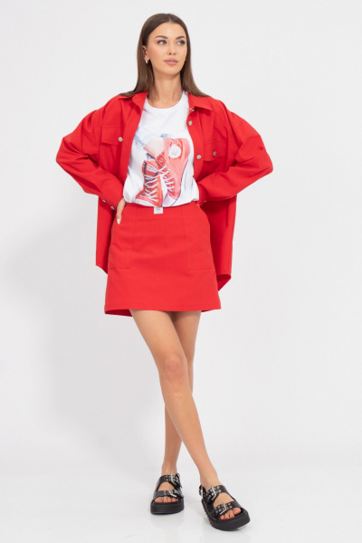 Рубашка, юбка Kivviwear 41934194.01 - фото 5