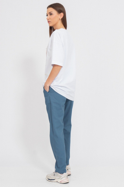 Футболка из трикотажа со спущенным рукавом Kivviwear 4201.08 - фото 7