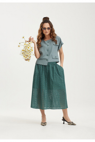 Блуза, юбка ElPaiz 1071 - фото 1