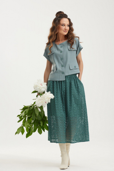 Блуза, юбка ElPaiz 1071 - фото 2