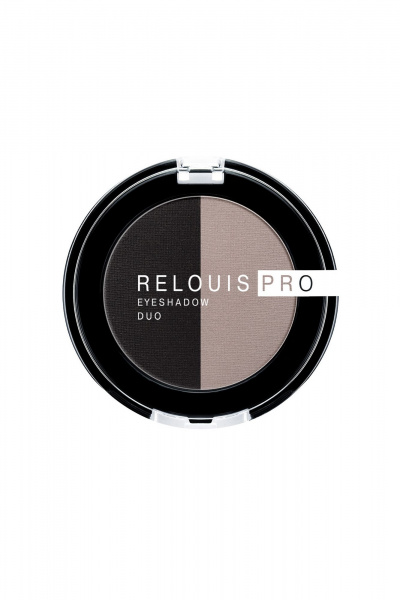 Тени для век с высокой пигментацией и стойкостью Relouis RELOUIS_PRO_Eyeshadow_Duo тон:106 - фото 1