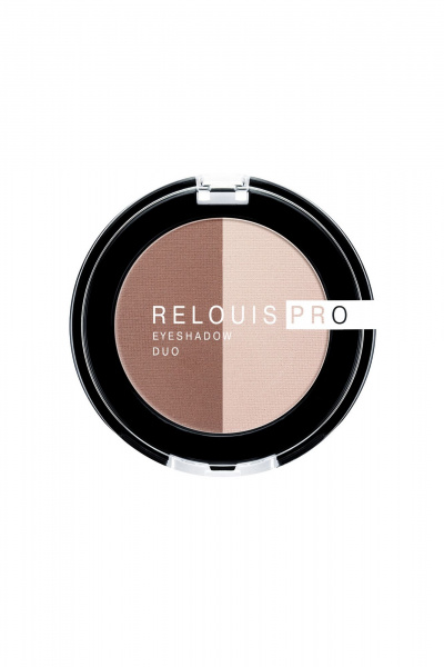 Тени для век с мягкой и шелковистой текстурой Relouis RELOUIS_PRO_Eyeshadow_Duo тон:104 - фото 1
