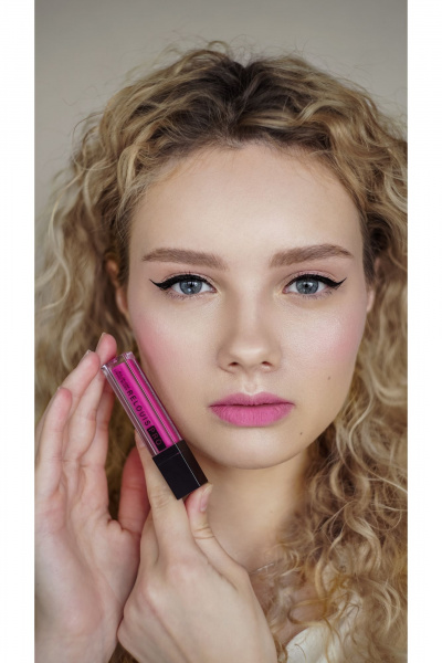 Жидкие универсальные румяна для губ, щёк и глаз Relouis RELOUIS_PRO_All-In-One_Liquid_Blush тон:02, pink - фото 3