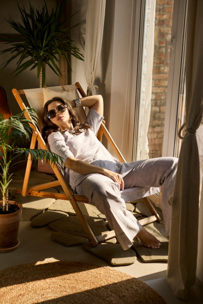 Блуза, брюки Mislana 1086 - фото 7