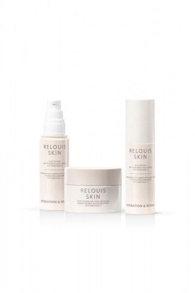 Сыворотка Увлажняющая с эффектом блюринга Relouis SKIN HYDRATION & REPAIR BLUR EFFECT MOISTURIZING FACE SERUM PHYTORETIN - фото 3