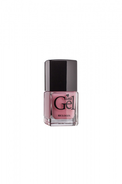 Лак для ногтей с глянцевым блеском, 6 г, быстрое высыхание Relouis Like_Gel тон:13, пудровая пастель - фото 1