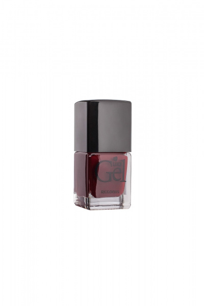Лак для ногтей с гель-эффектом, 6 г, легко ложится Relouis Like_Gel тон:19, поздняя вишня - фото 1