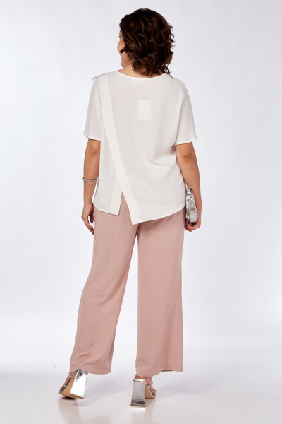 Блуза, брюки Диомант 1969 пудра - фото 4