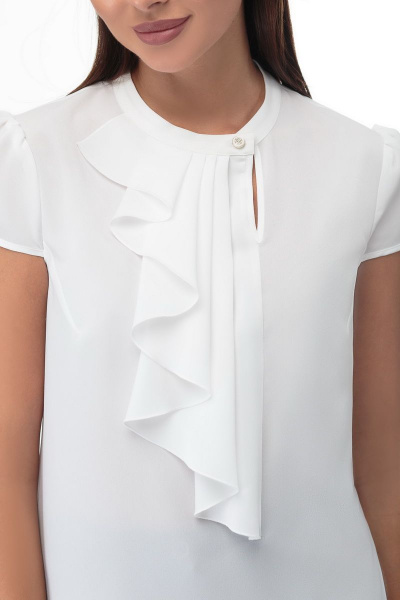 Блуза БелЭкспози 1358 белый - фото 2