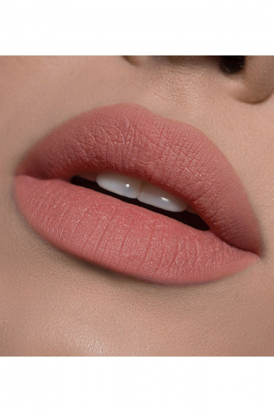 Помада матовая с ярким глубоким цветом и питательными маслами LUXVISAGE PIN_UP_Ultra_matt 513 KIM - фото 2