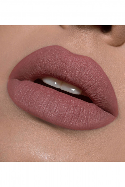 Помада матовая с ярким глубоким цветом и питательными маслами LUXVISAGE PIN_UP_Ultra_matt 543 MARY - фото 2