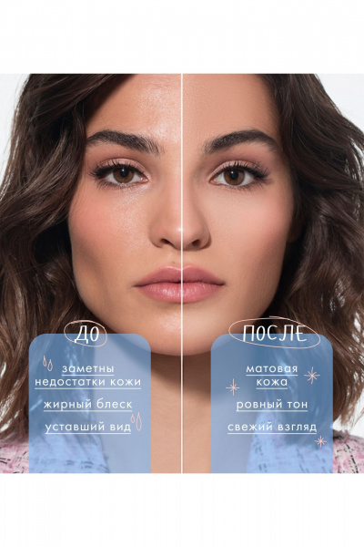 Бесцветная пудра, финишное покрытие для закрепления макияжа LUXVISAGE Forever MATT! super FIX, Бесцветный - фото 5