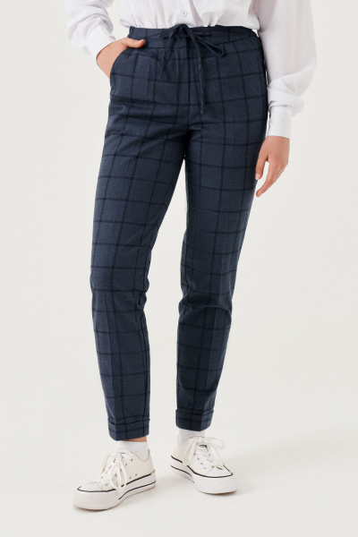 Стильные синие брюки для делового образа, комфорт и качество Panda Kids 348567-158 Синий - фото 2