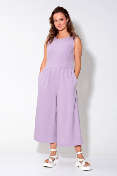 Комбинезон Liona Style 904 лиловый - фото 2
