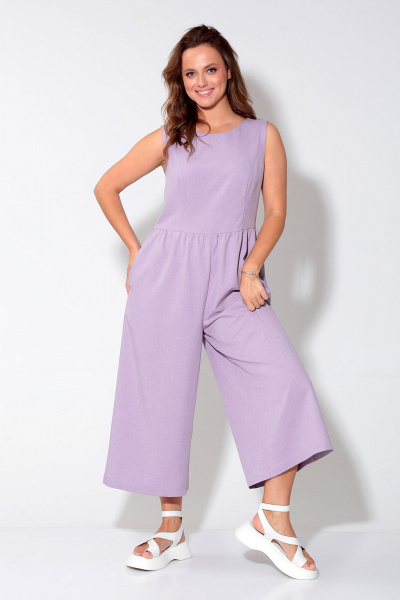Комбинезон Liona Style 904 лиловый - фото 1