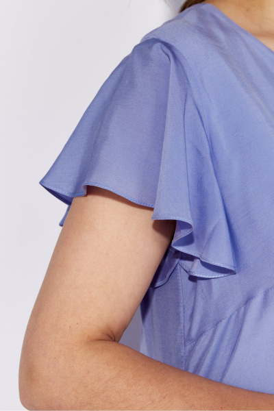 Платье А-образного силуэта с горловиной с люверсами Anna Majewska 1543 - фото 4