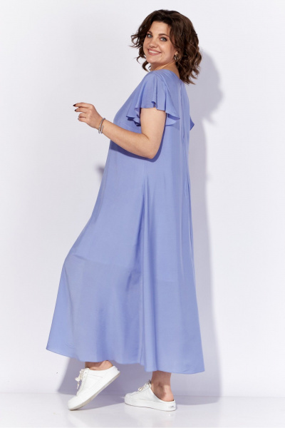 Платье А-образного силуэта с горловиной с люверсами Anna Majewska 1543 - фото 3