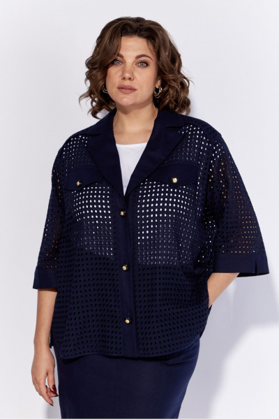 Костюм из смесовой ткани с жакетом и юбкой Anna Majewska 1542 - фото 3