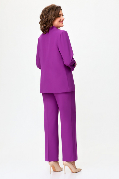 Брюки, жакет Svetlana-Style 2022 лиловый - фото 2