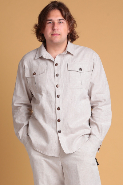 Рубашка Celentano lite 3023.1 натуральный - фото 1