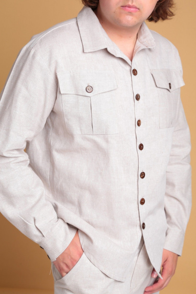 Брюки, рубашка Celentano lite 3026.1 натуральный - фото 10